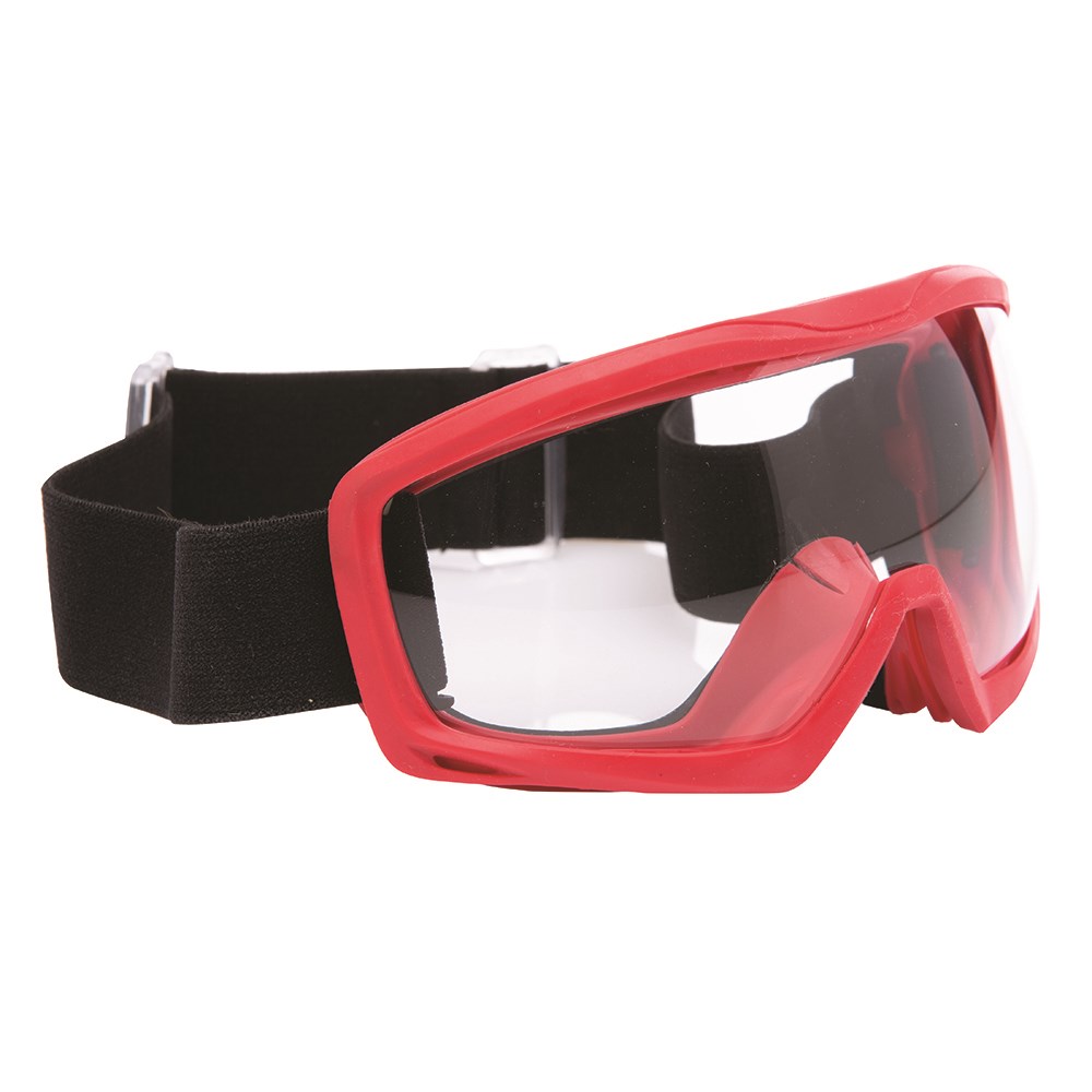 Inferno Fr Goggle / Red Frame Clear Lens