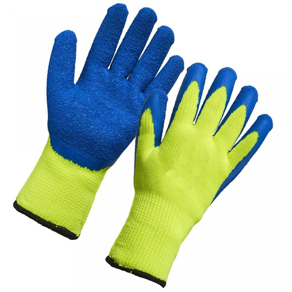 High Tear Protection Cool Gloves with Crinkle Latex Coated