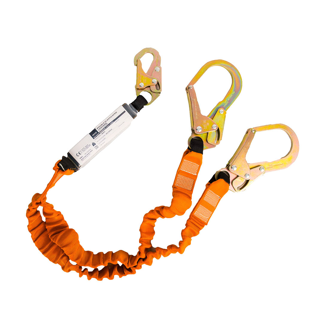 Lightweight Durable Double 140kg Lanyard with Shock Absorber