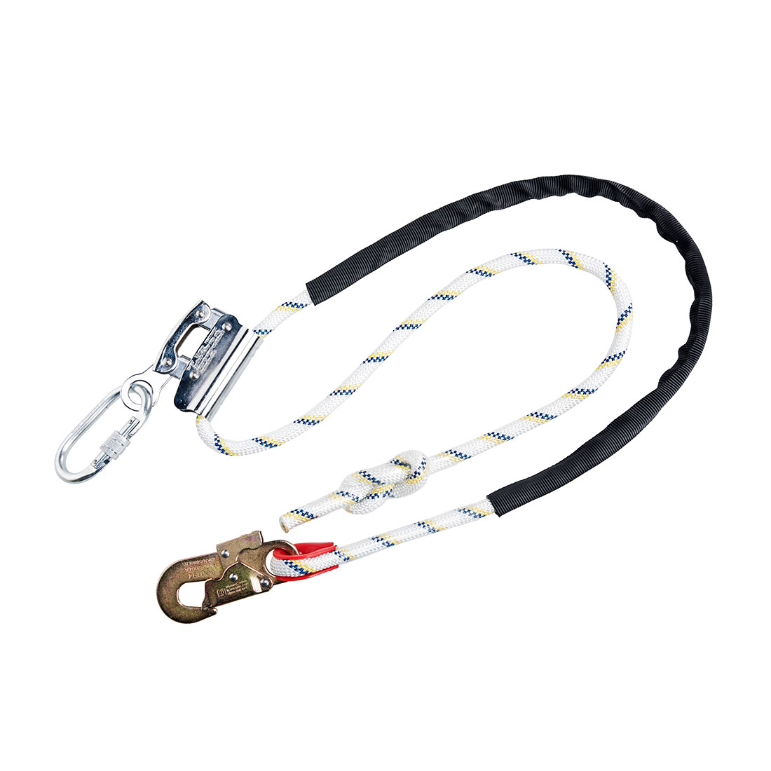 Work Positioning Lanyard with Grip Adjuster