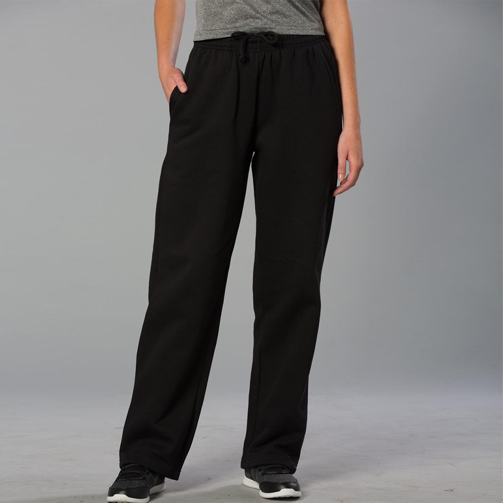 Unisex Traditional Fleece Track Pants no Zip, cuffs & Knee pads