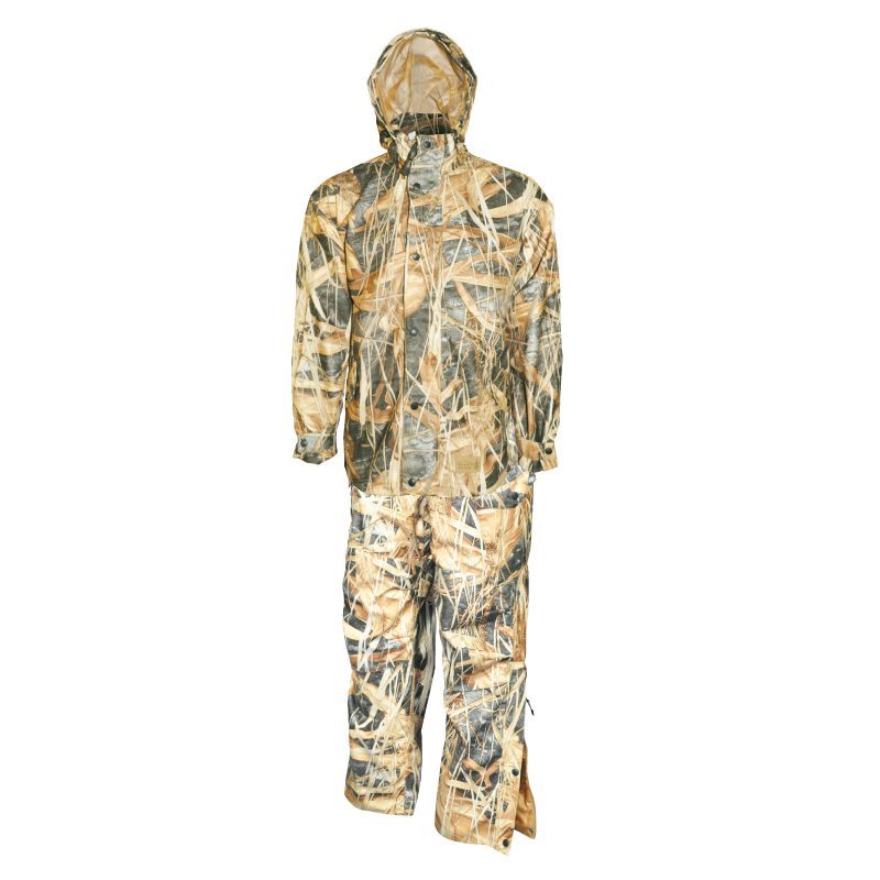 Waterproof And Breathable Camo Rainsuit