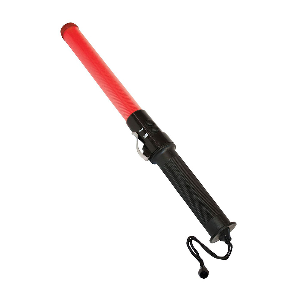 Flashing Baton, 4 LED Light Source, 3 Modes Red Flashing|Red Steady|Off