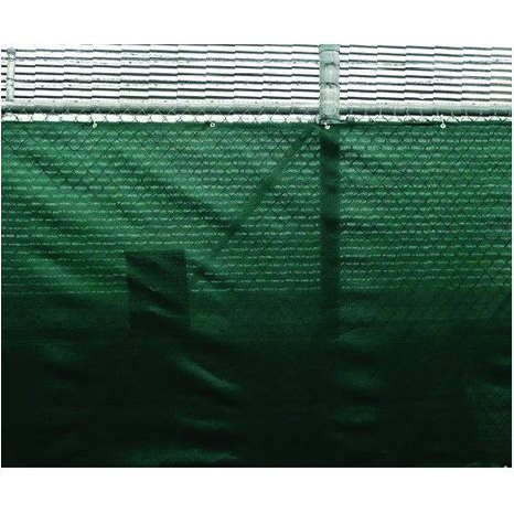 Privacy Fence, Dark Green, High Density Polyethylene