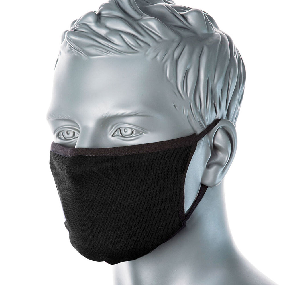 Breathable Comforable 3-Ply Anti-Microbial Fabric Face Mask