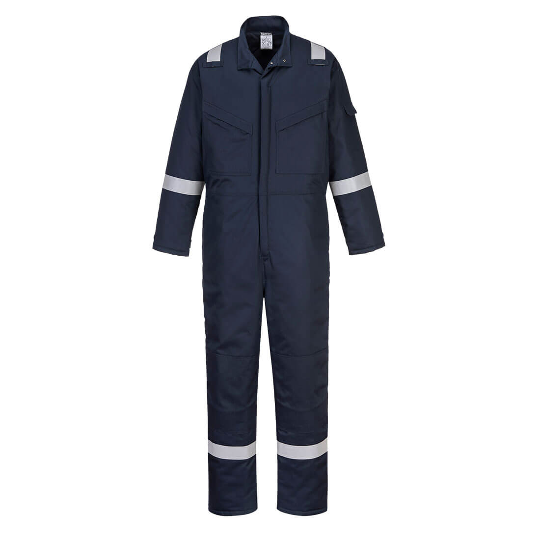 Durable Padded Flame-resistant Anti-Static Work Coverall 
