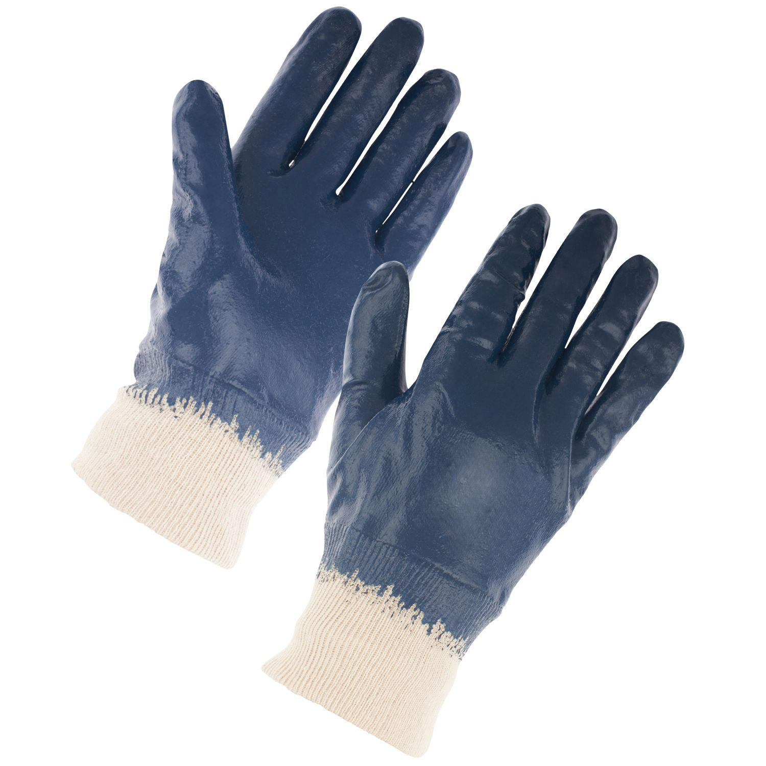 Nitrile Lightweight  Breathable Palm Full Dip Knit Wrist Gloves