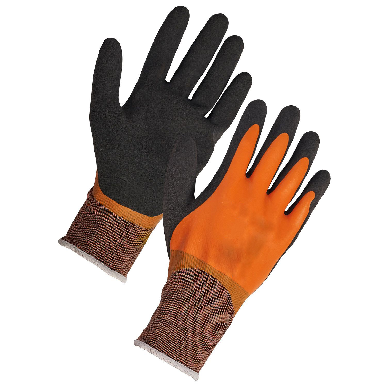 Nylon Dual Dipped Water-Repellent Work Gloves