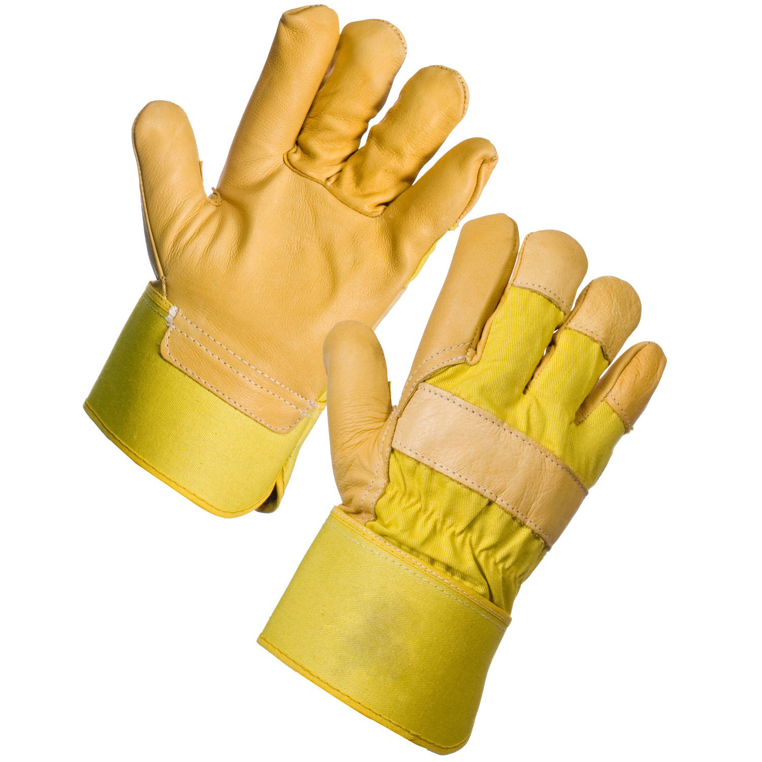 Heavyweight Durable Drivers Hide Rigger Gloves