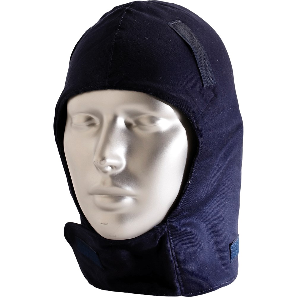 Navy Soft Fleece Winter Liner for Safety Helmet