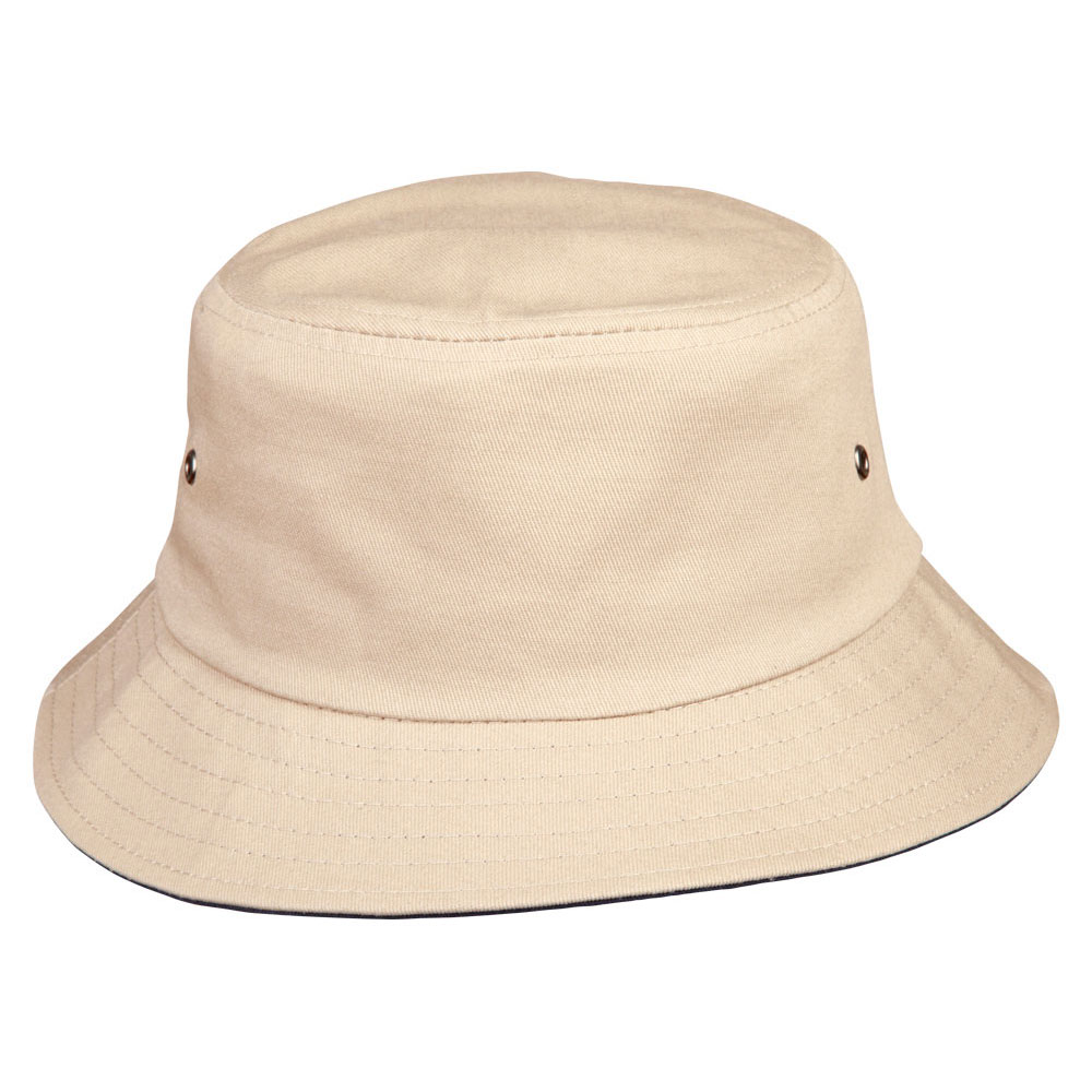 Heavy Brushed Cotton Bucket Hat