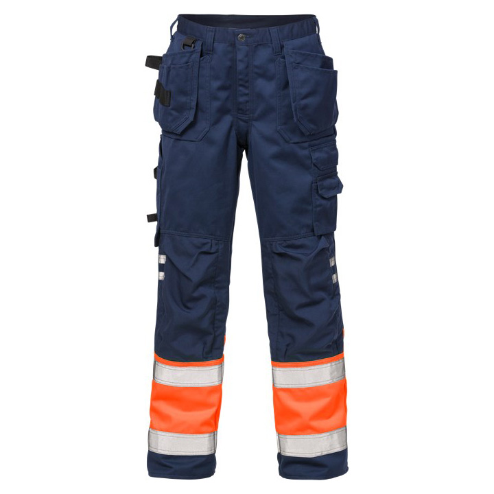 Hi-Vis Durable Waterproof Workwear Trousers Class 1