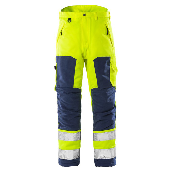 Hi-Vis Strong Winter Trousers Class 2 with Waterproof