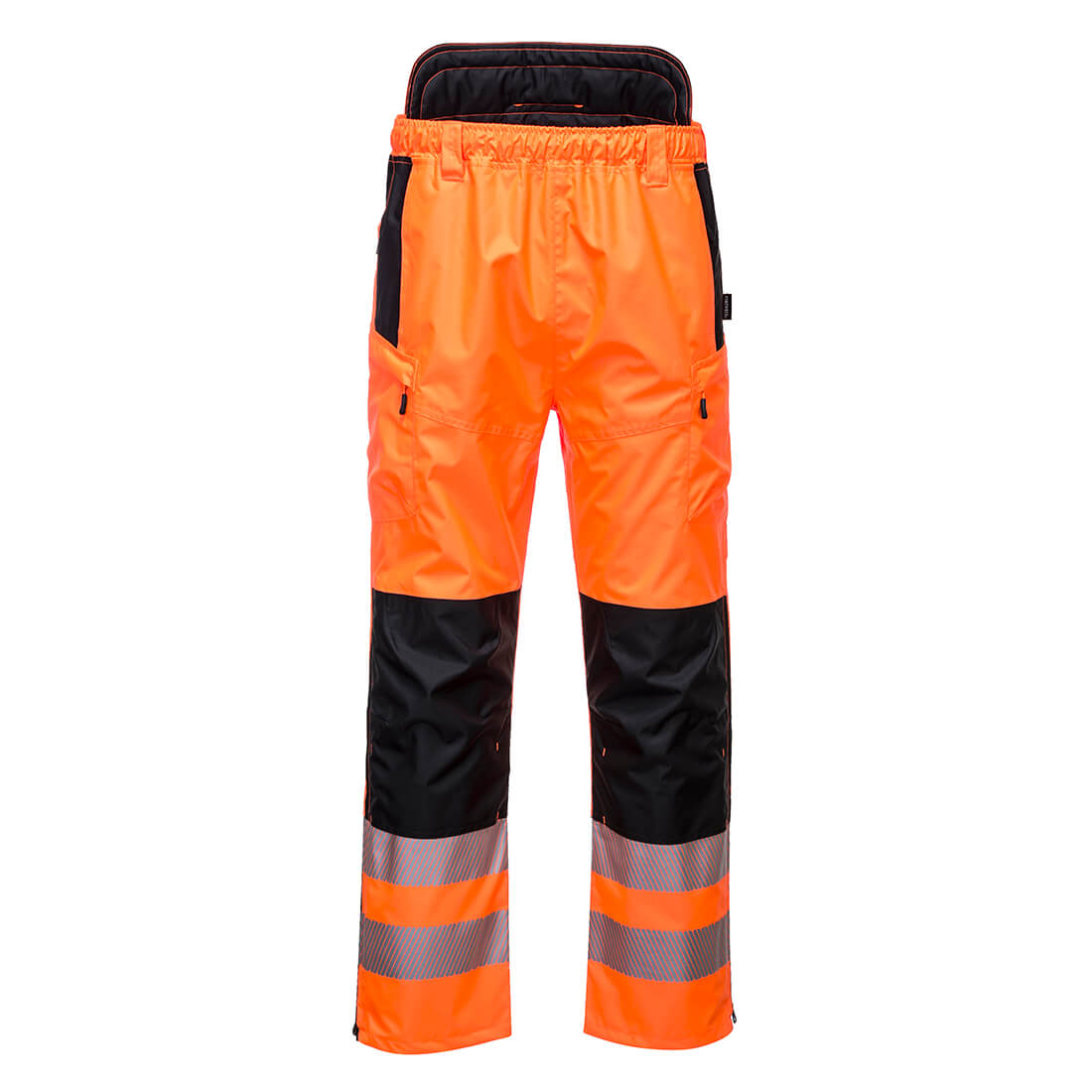 Hi-Vis Waterproof and Extremely Breathable Trousers with 300D Stretch Oxford
