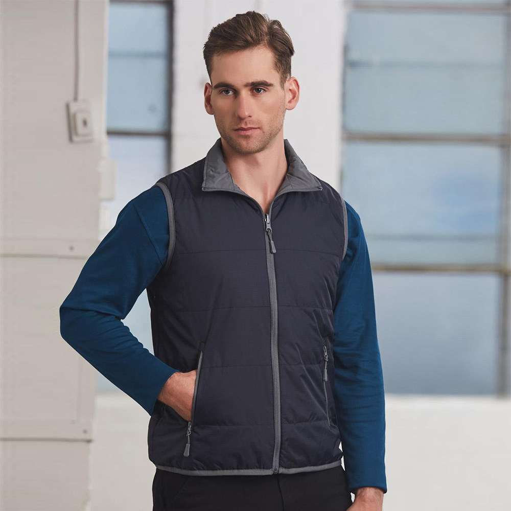 Men's Versatile Nylon Reversible Vest