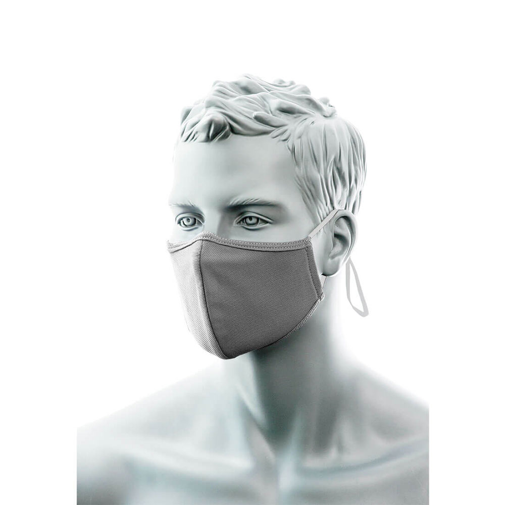 2-Ply Anti-Microbial Fabric Face Mask with Nose Band