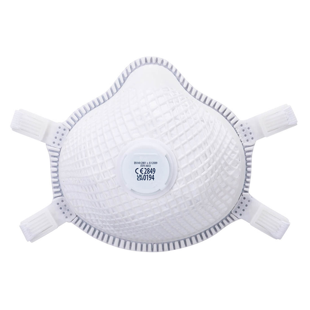Comfortable Breathable Valved Dolomite Respirator FFP3 