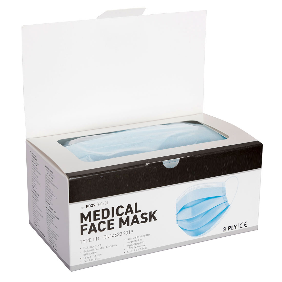 Medical Mask Type IIR Dispenser Box