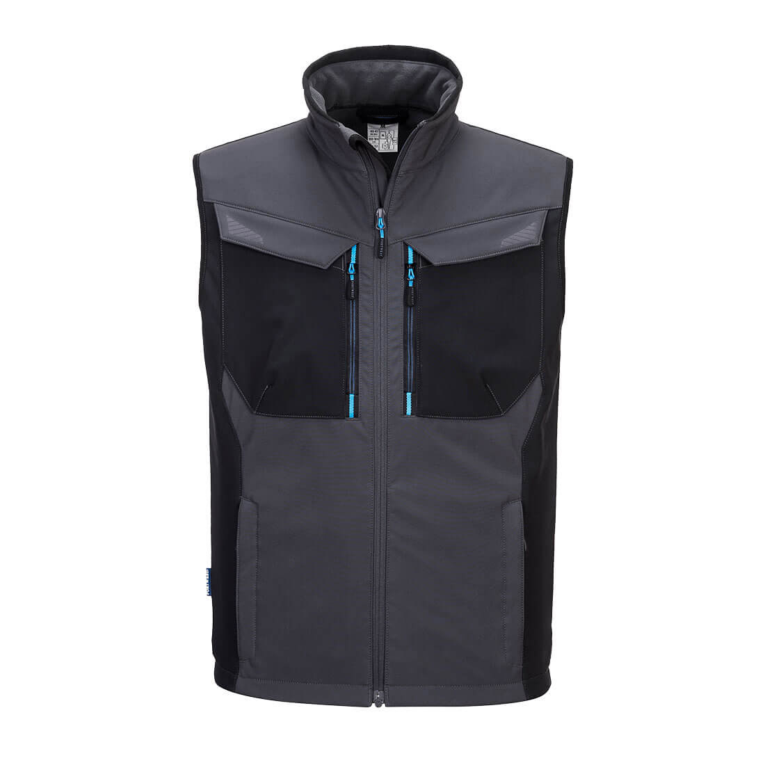Luxury Breathable Windproof Waterproof Softshell Gilet with Reflective Trims 