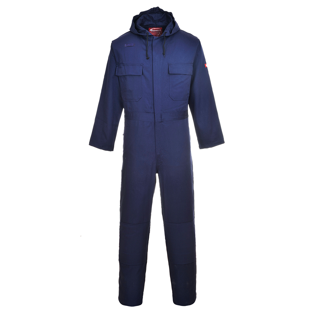  Flame Resistant 100% Cotton Coverall with Hooded