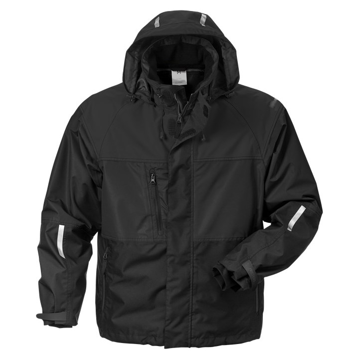 Lightweight Comfortable Windproof Shell Jacket with Detachable hood